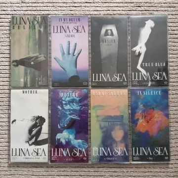 LUNA SEA 루나시 싱글 8장 묶음 판매
