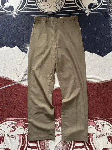 90s 00s Hagger 와이드 슬랙스 노턱 루즈 브라운