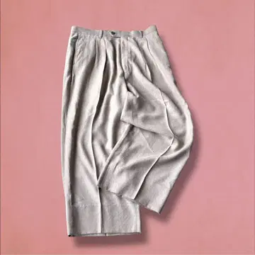 일본제 슬랙스 팬츠 남성용 넉넉한 캐주얼 베이지 beige