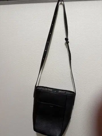여성용 블랙 숄더 백