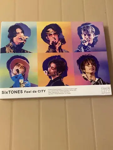 SixTONES Feel da CITY DVD 초회판