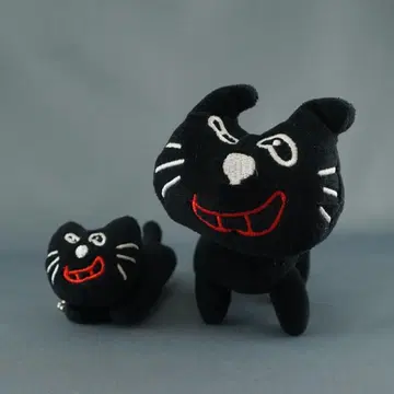 키요 고양이 봉제 인형 마스코트 키링 중고품 새상품급 세트 묶음 판매