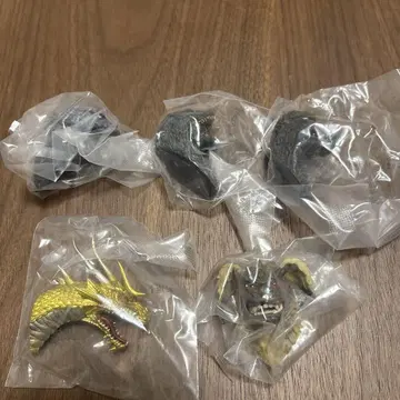 제일복권 고질라 G상 몬스터 헤드 마그넷 5개 세트