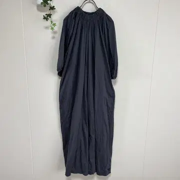 스왑 미트 마켓 여성용 롱 원피스 넉넉하고 편안한 그레이