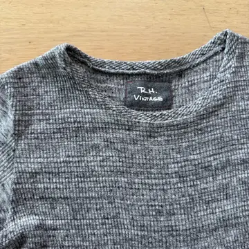 R.H.vintage 와플 티 셔츠