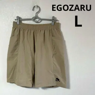 EGOZARU 에고자루 농구 하프 팬츠 베이지 L
