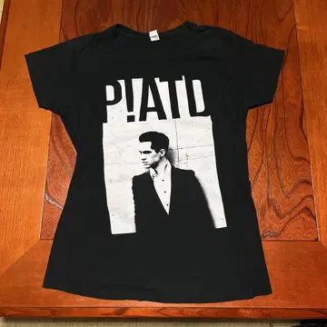 P!ATD 패닉 앳 더 디스코 그래픽 프린트 티셔츠 반팔 블랙
