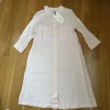49AV JUNKO SHIMADA 택 포함 린넨 원피스