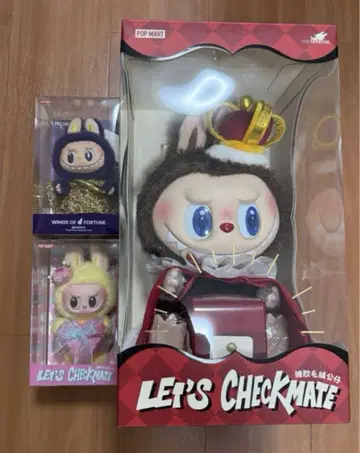 POP MART LET'S CHECKMATE 피규어 세트