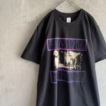 TEMPLE OF THE DOG 밴딩 티셔츠 락 티셔츠 블랙 M