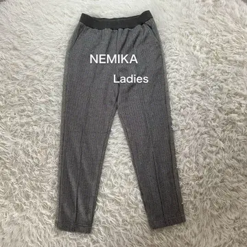 NEMIKA 속기모 테이퍼드 팬츠 이지 팬츠 여성용 S 사이즈