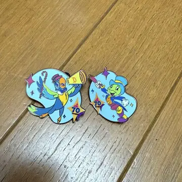 캘리포니아 디즈니랜드 70주년 핀 배지