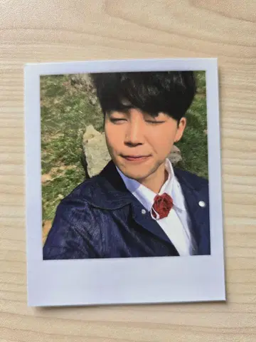 BTS 지민 꽃 같은 나 트레이딩 카드 폴라로이드