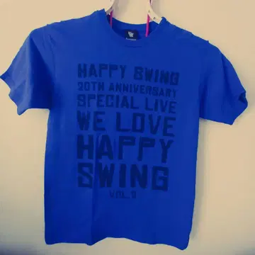 GLAY HAPPY SWING 20주년 기념 라이브 티셔츠와 타월 세트