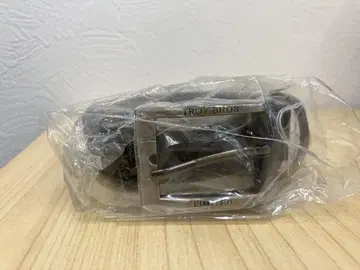 미사용 새상품 LROY BROS 블랙 가죽 벨트