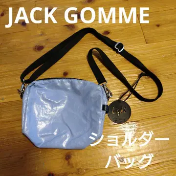 JACK GOMME 라이트 블루 숄더백 경량 프랑스제