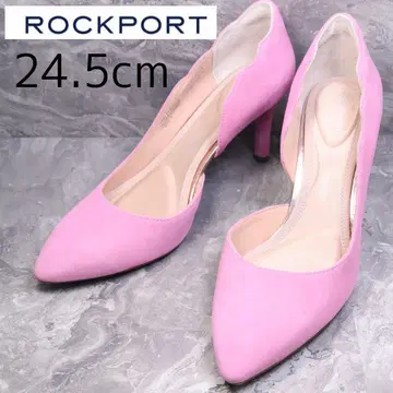 컨디션 최상 락포트 ROCKPORT 핑크 디자인 펌프스 24.5