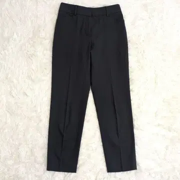 PLST  현행 스틱 팬츠 린넨 블렌드 M 블랙 세탁 가능