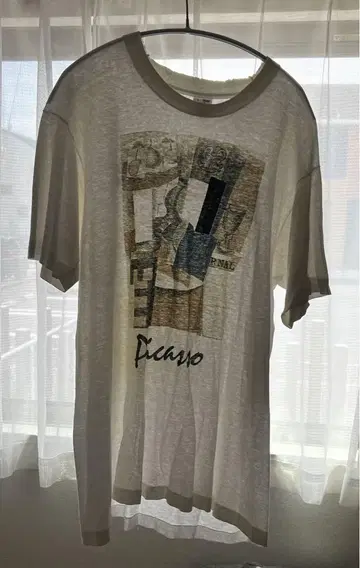 90's Picasso 피카소 티셔츠 Made in USA