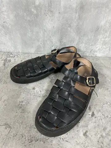 MOHI 샌들 38 블랙 24cm 여성용 신발 모히