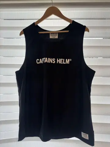 CAPTAINS HELM 메쉬 탱크탑 사이즈 XL