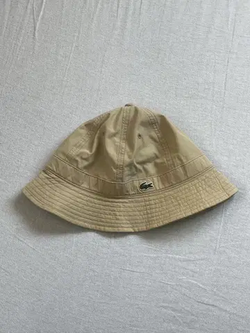 Lacoste 라코스테 베이지 메트로 햇 발수 가공 크루 햇