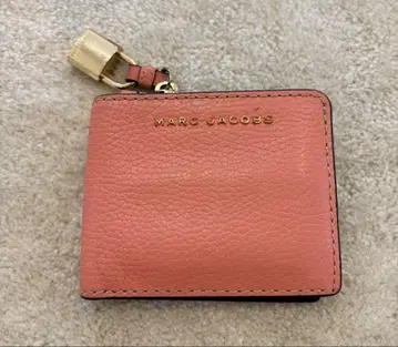 마크제이콥스 MARC JACOBS 접이식 지갑 가죽 핑크