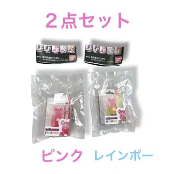 BE@RBRICK CLEAR MULTICOLOR 베어브릭 레인보우