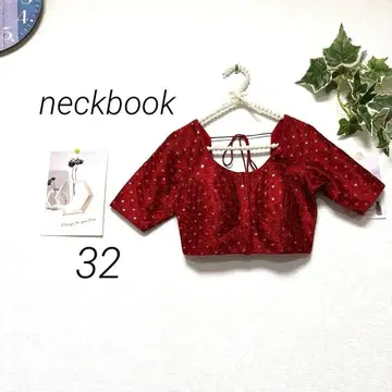 8891-1 neckbook 반팔 자수 컷 티셔츠 숏 기장 사이즈 32