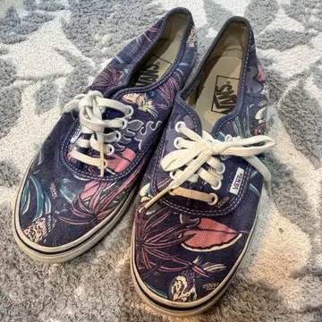 Vans 스니커즈 오센틱 슬림 핏 US 한정판 22.5cm