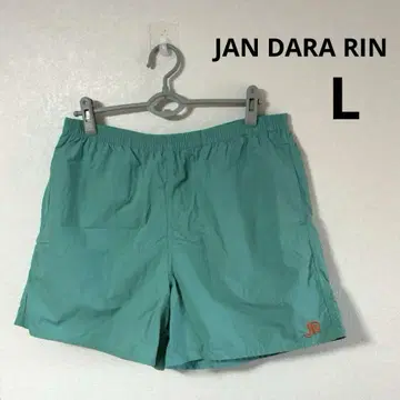 JAN DARA RIN 잔다라린 하프 팬츠 로고 돌출된 이빨 L