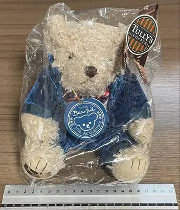 미개봉 새상품 Tully's 10th 기념일 베어풀 네이비 톨