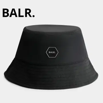 BALR. HEX-SERIES 버킷 햇 JET BLACK