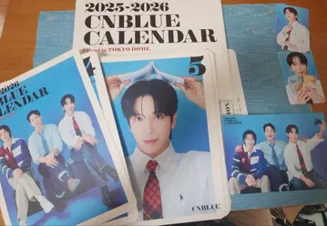 CNBLUE 2025-2026 달력 세트 & 용화 레터 세트