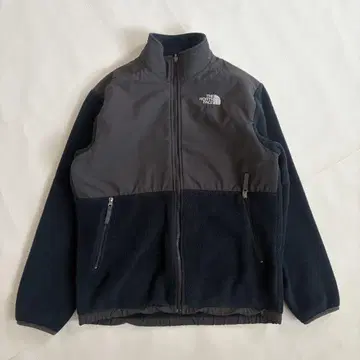 THE NORTH FACE 플리스 네이비 자수 로고