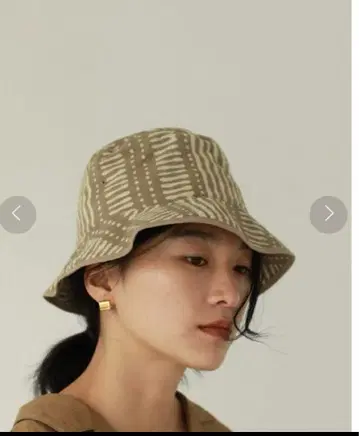 TODAYFUL 패턴 버킷 햇