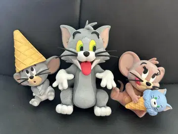 Fluffy Puffy 톰과 제리 3개 세트