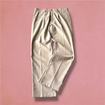 crocodile 치노 팬츠 캐주얼 팬츠 루즈핏 베이지 LL