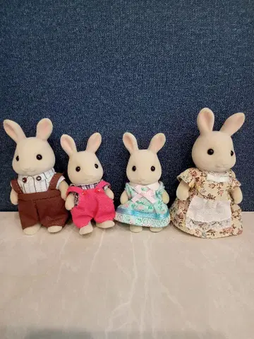 실바니안 패밀리 밀크 토끼 패밀리