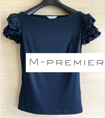 M-PREMIER M 프리미어 반팔 티셔츠 네이비 컬러