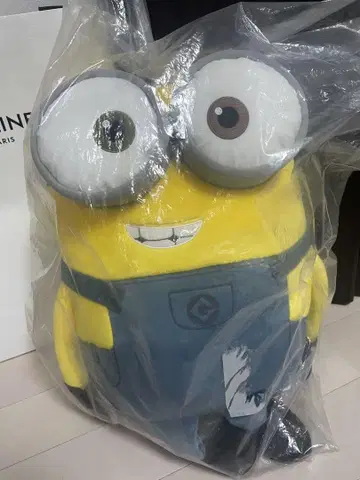 제일복권 B상 미니언 BIG 사이즈 봉제 인형 밥