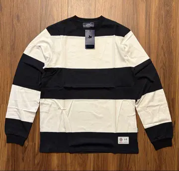 GOODENOUGH IVY 보더 긴팔 티셔츠