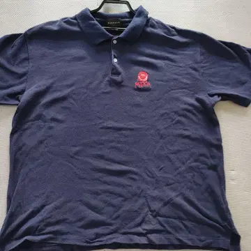 BUCCA44 피케 셔츠 네이비 2XL