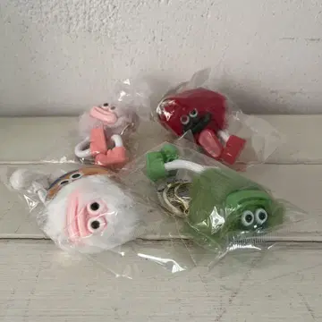 모자모자 립 몬스터 KH 키링 4개 세트