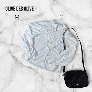 OLIVEdesOLIVE 올리브 데 올리브 프릴 블라우스 M