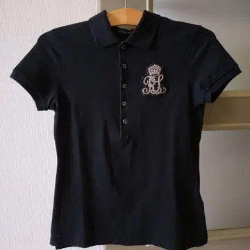 폴로 랄프 로렌 블랙 피케 셔츠 S 새상품급