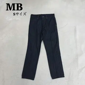 MB 엠비 하이엔드 데님 데님 슬랙스 인디고 S 사이즈