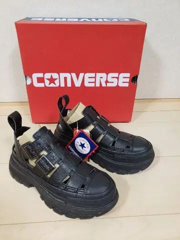 새상품 CONVERSE 스포츠 샌들 스니커즈 22.5cm 박스 포함