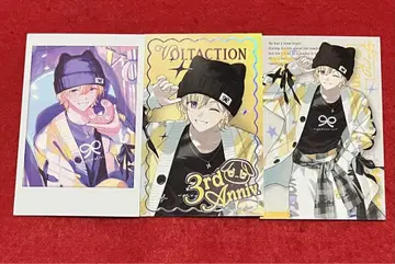 VOLTACTION 3주년 카즈라 카즈토 사진 카드 3종