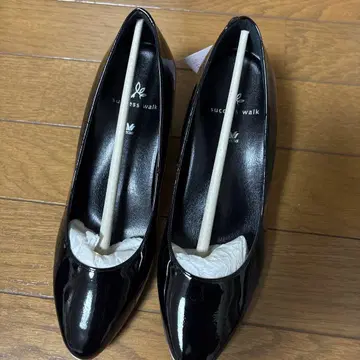 success walk 블랙 스틸레토 22.5cm EE